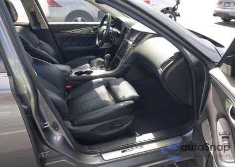 2017 Infiniti Q50 3.0T Sport из США, поврежденный, VIN JN1EV7AP0HM735936